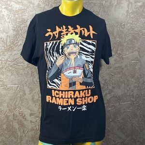 Vintage 2007 NARUTO SHIPPUDEN Ichiraku Ramen Shop Shonen Jump T-Shirt Size L